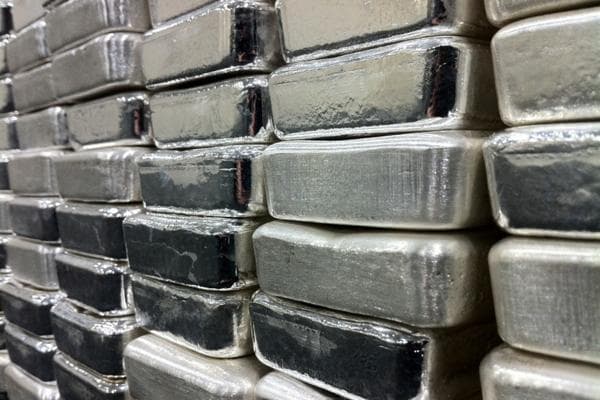 Silver bullion