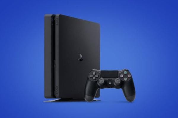 PlayStation 4 console and controller