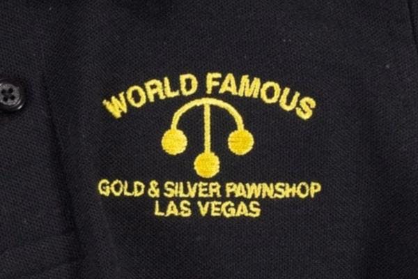Pawn shop symbol three gold balls on t-shirt featured on Pawn Stars / Gold Silver Pawn Shop